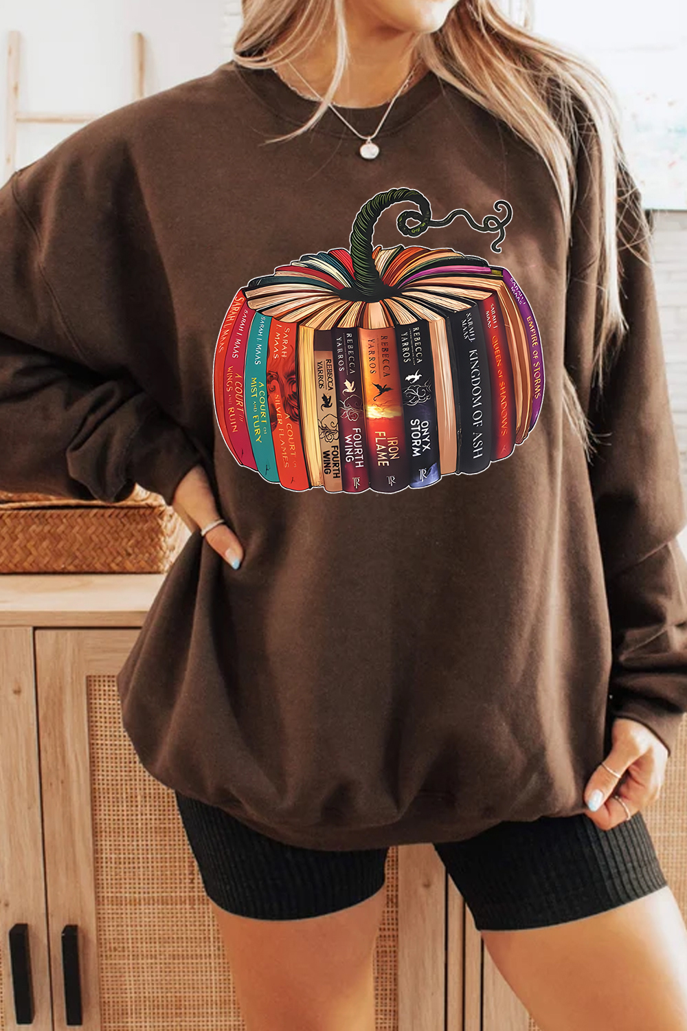 Halloween Acotar Fourthwing Sweatshirt