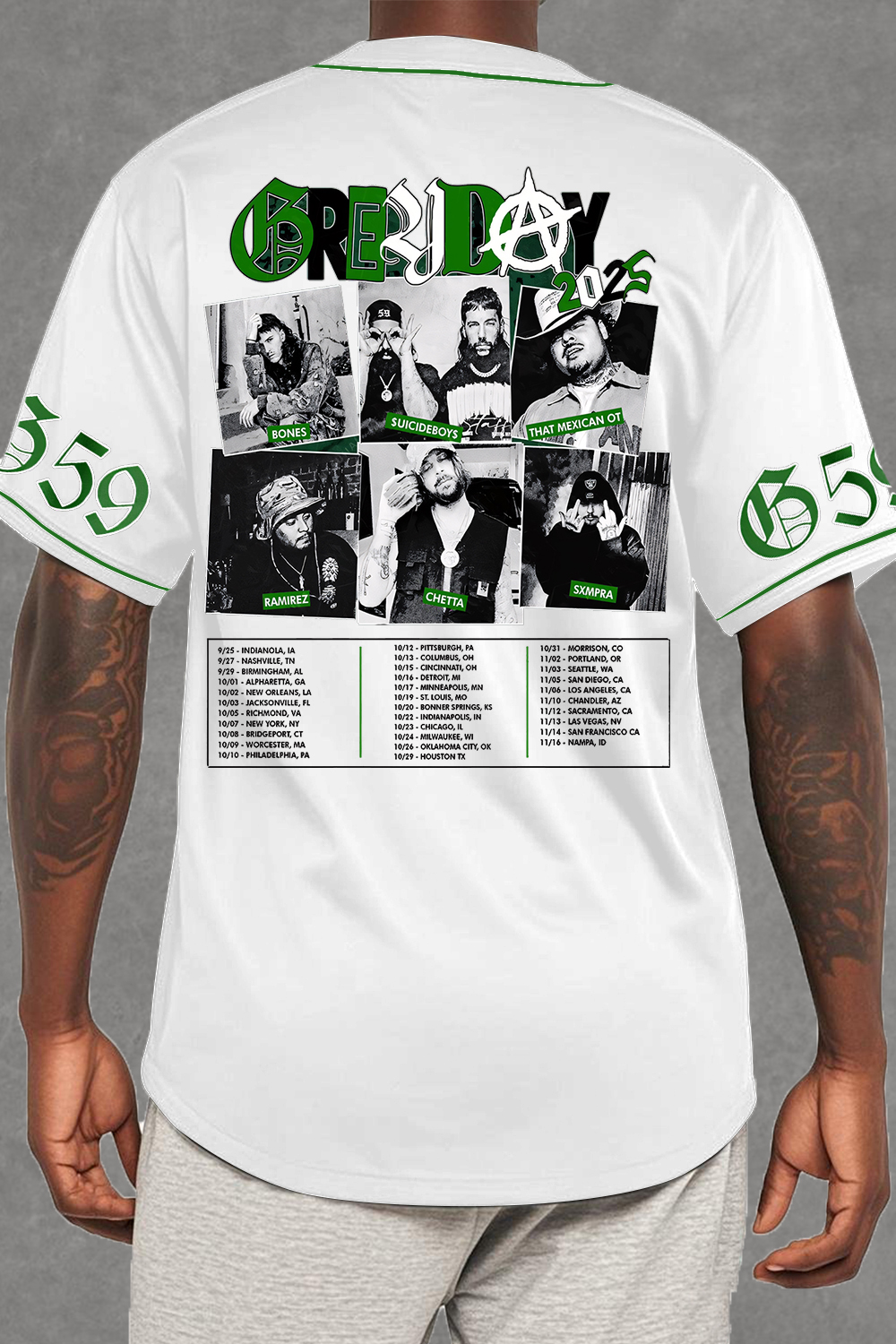 Suicideboy G59 Baseball Jersey