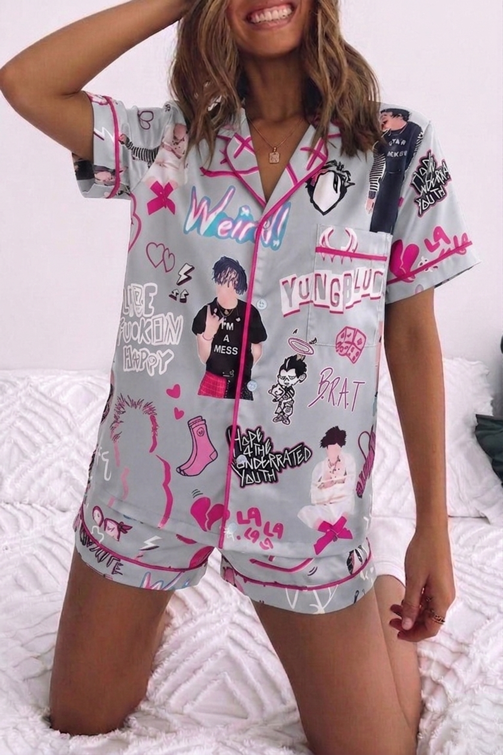 Yungblud Fans Pajamas