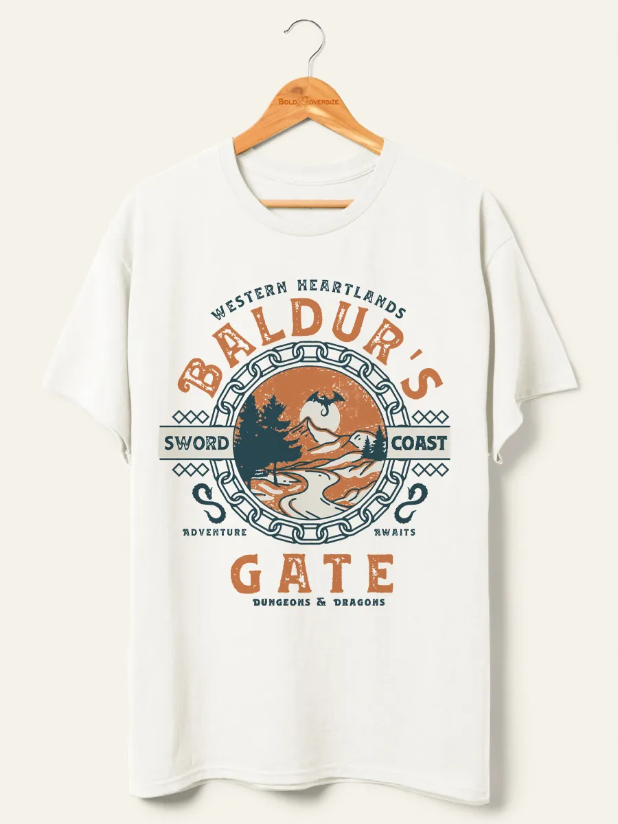 Baldurs Gate 3 Adventure Awaits Tee For Women