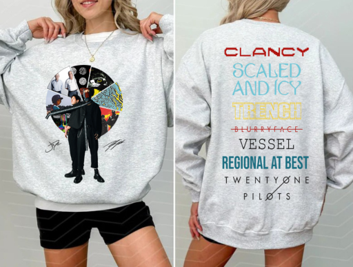 Twenty One Pilots Albums Both Side SweatShirt