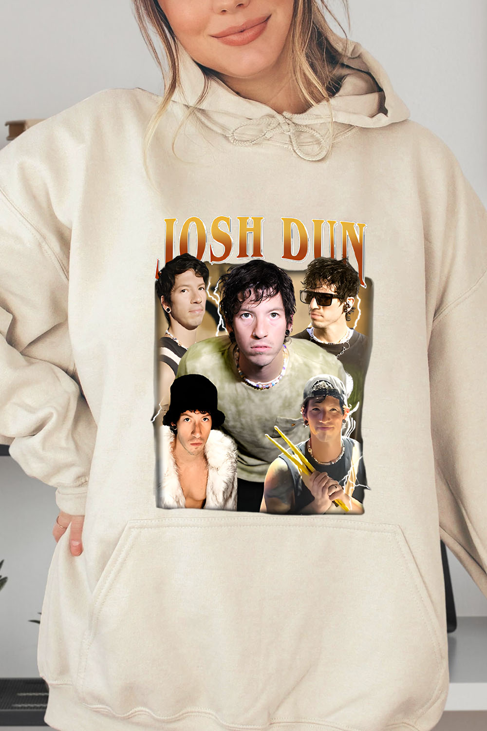 Limited Josh Dun Vintage Hoodies