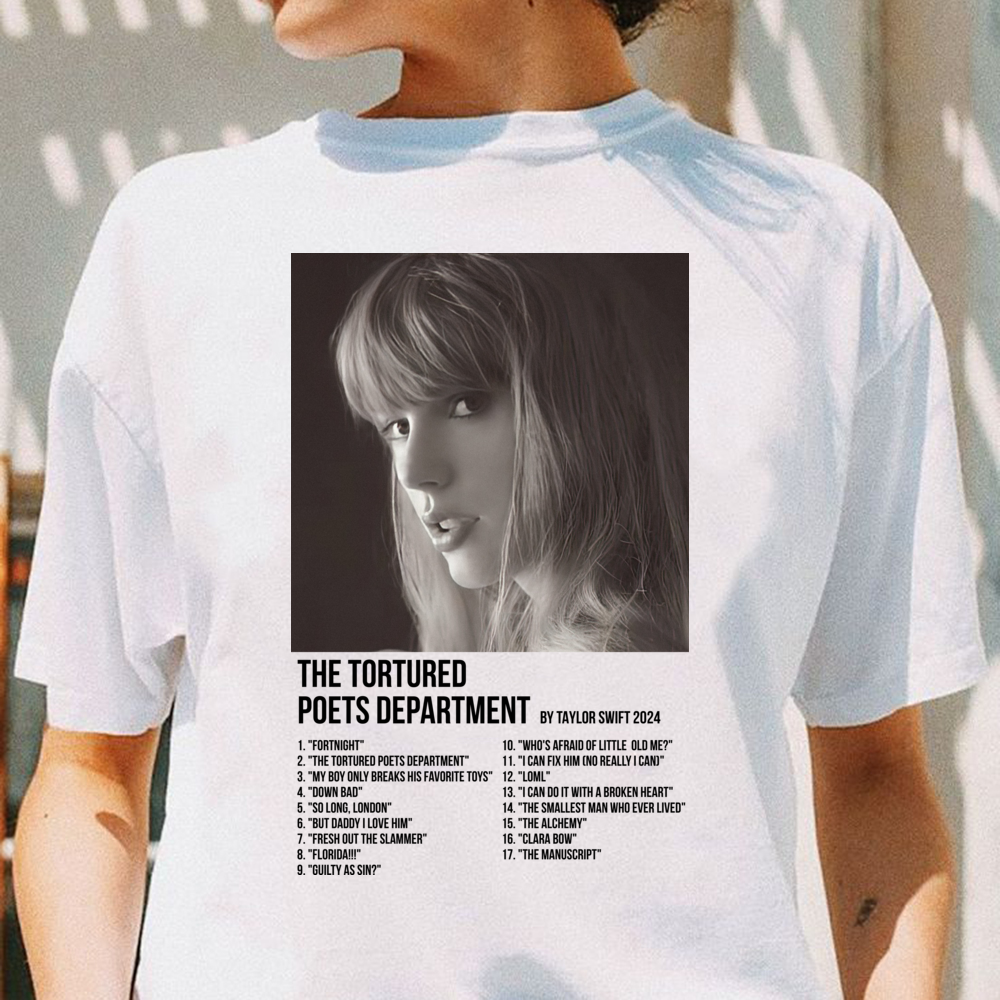 The Tortured Poets Department Taylor New Album 2024 Tshirt