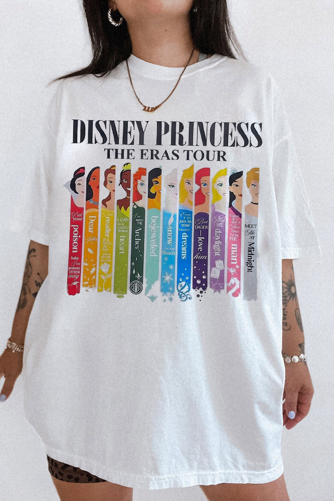 Disney Princess Era Tour New Version shirt