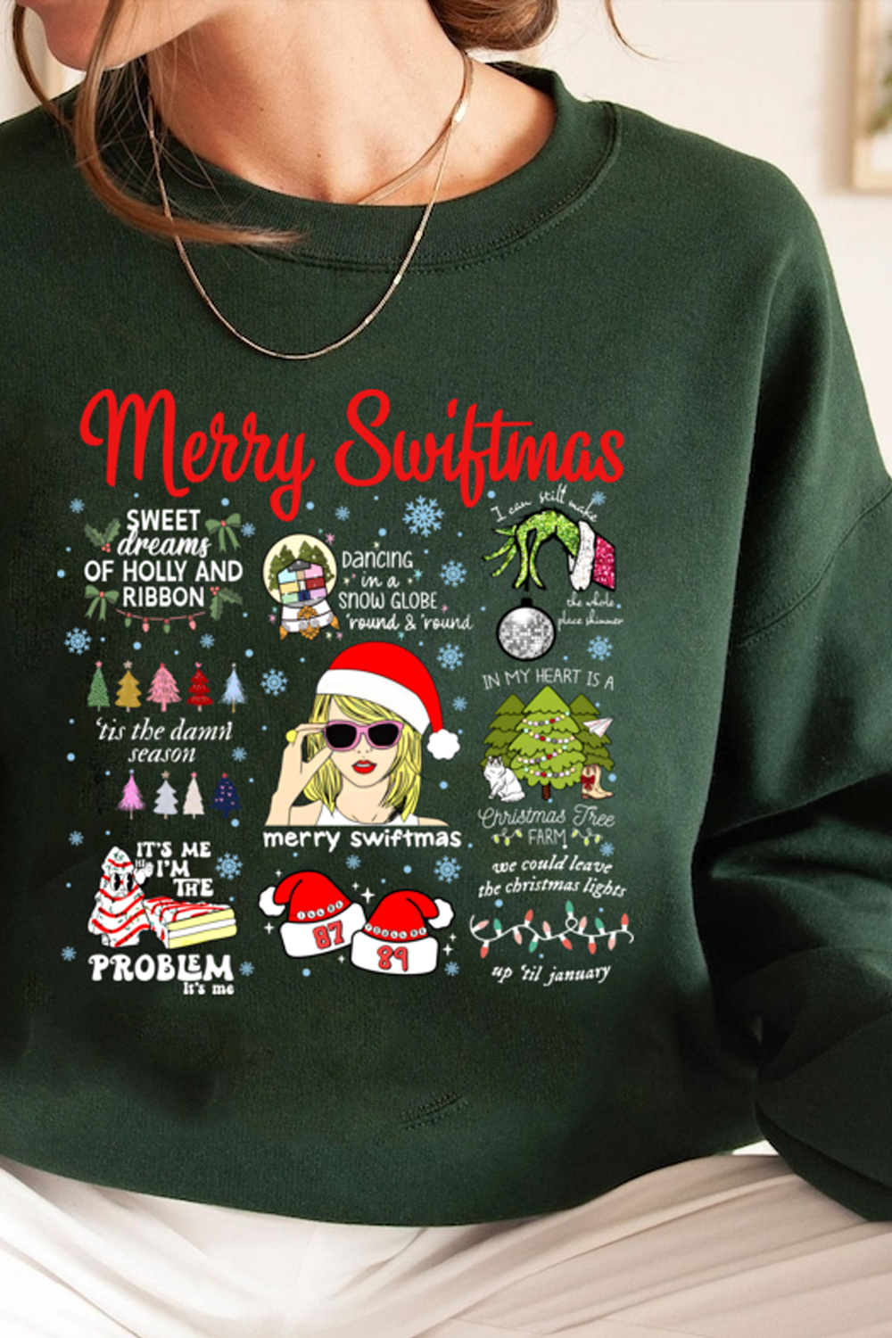 Taylor Version Song Lyrics Shirt, Merry Swiftmas Shirt