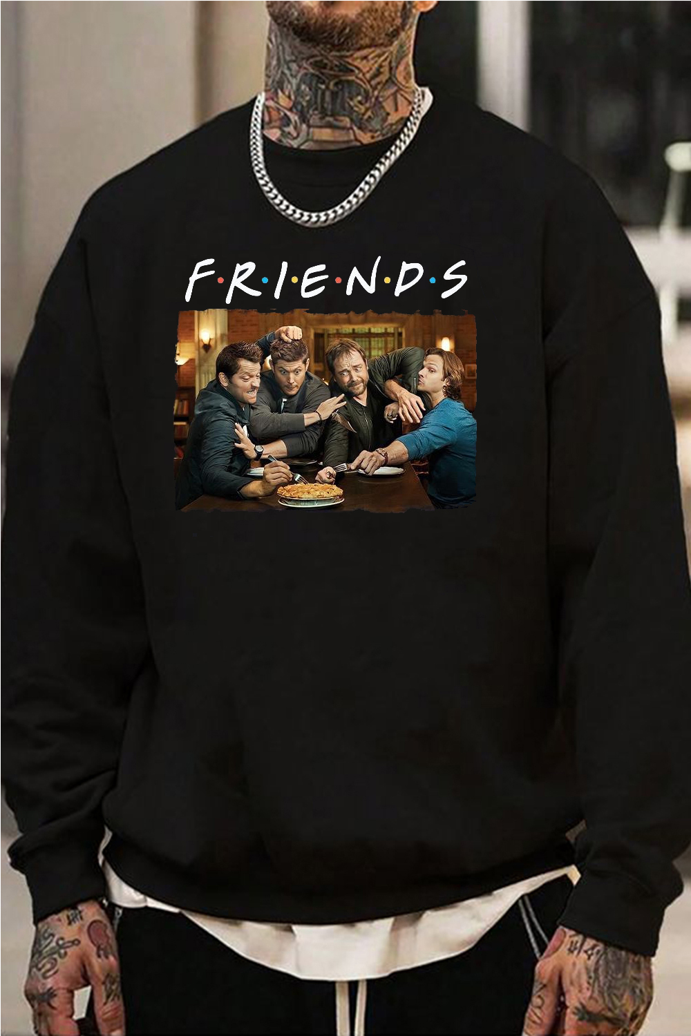 Supernatural Vintage Men sweatshirt