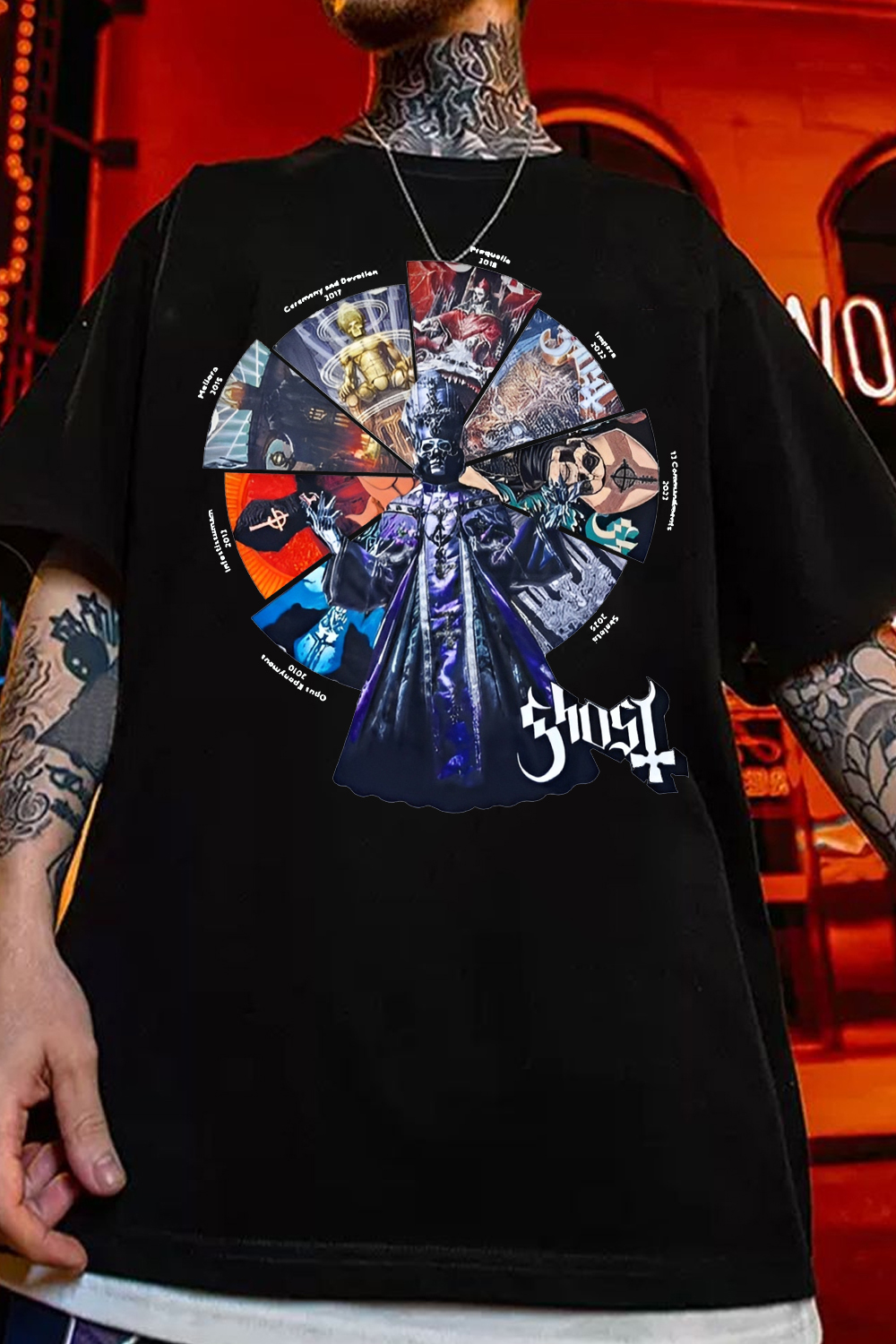 Ghost band tee