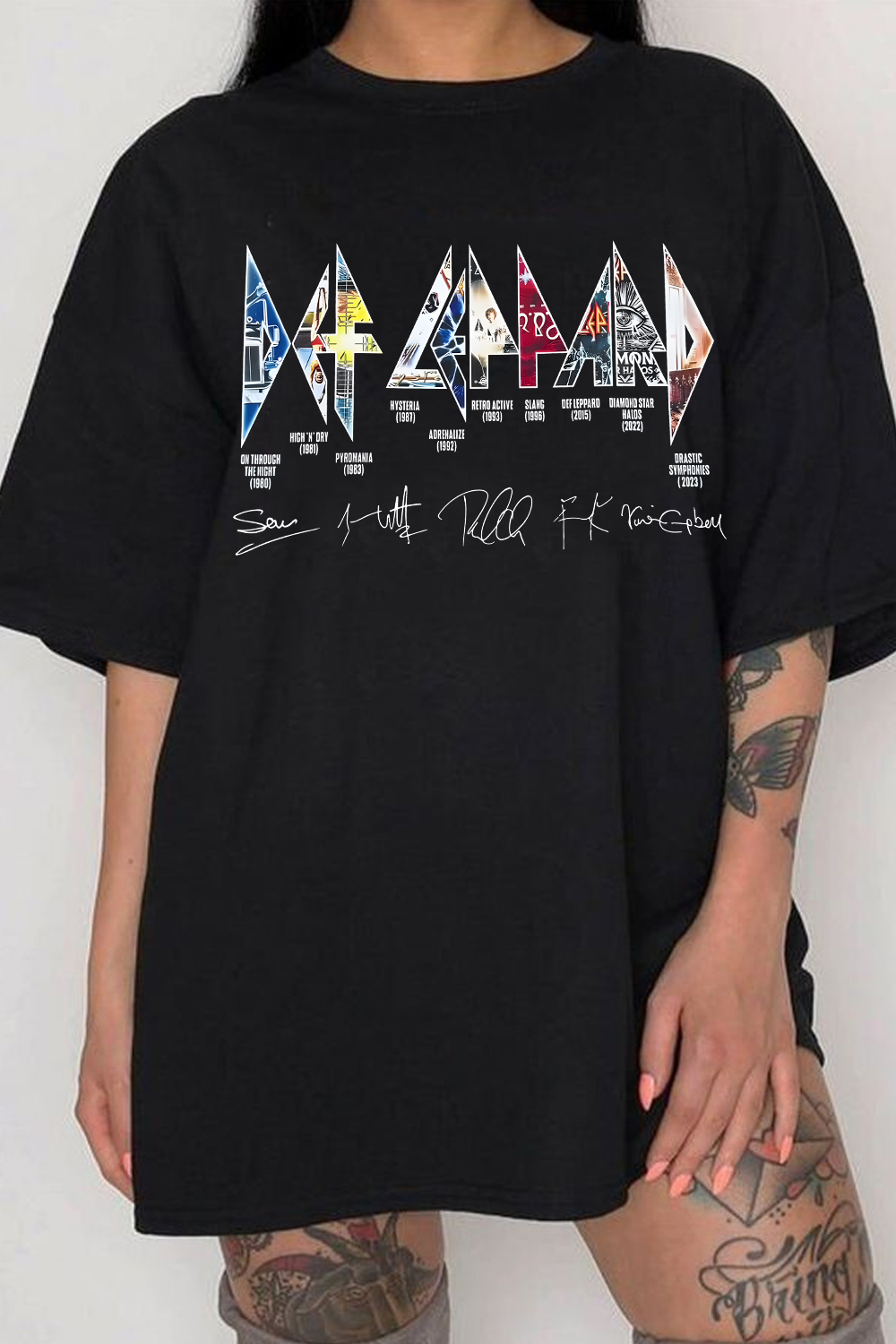 DEF LEPPARD Album WOMEN T-shirt