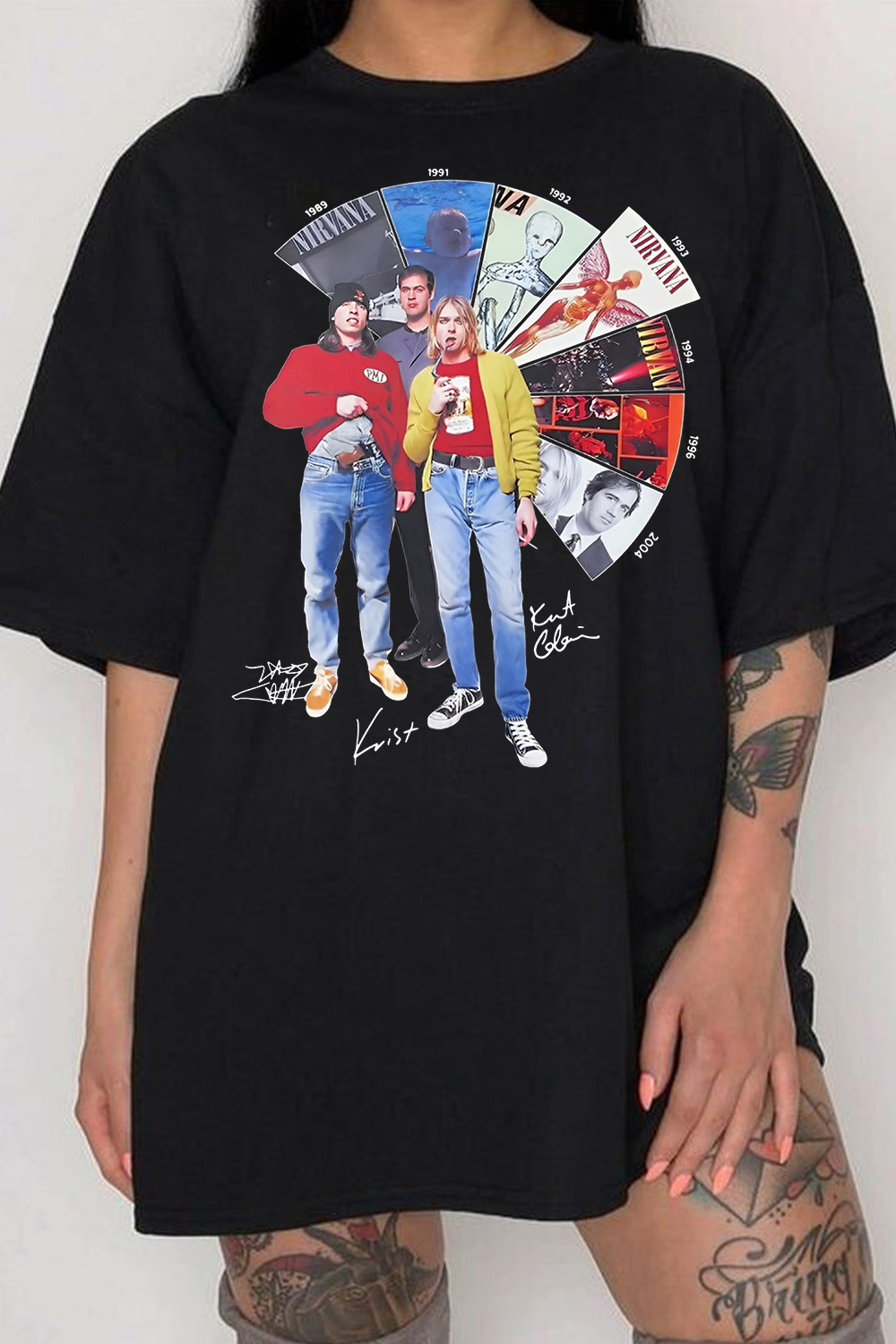 Nirvana Fan check this shirt For Women