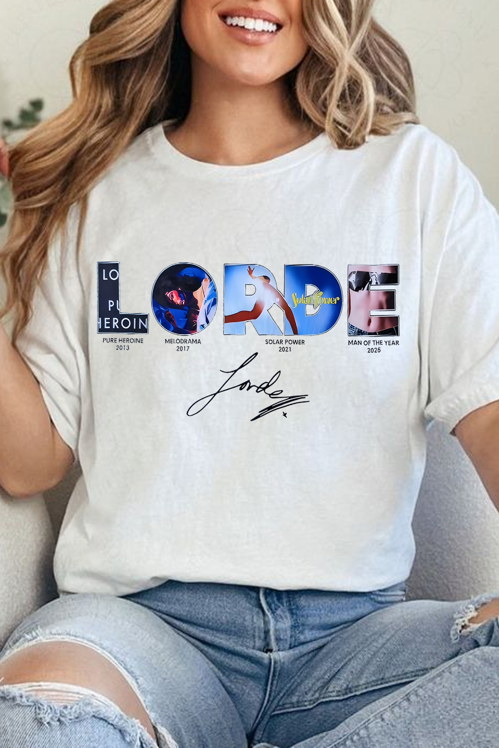 Lorde Full Album WOMEN T-Shirt