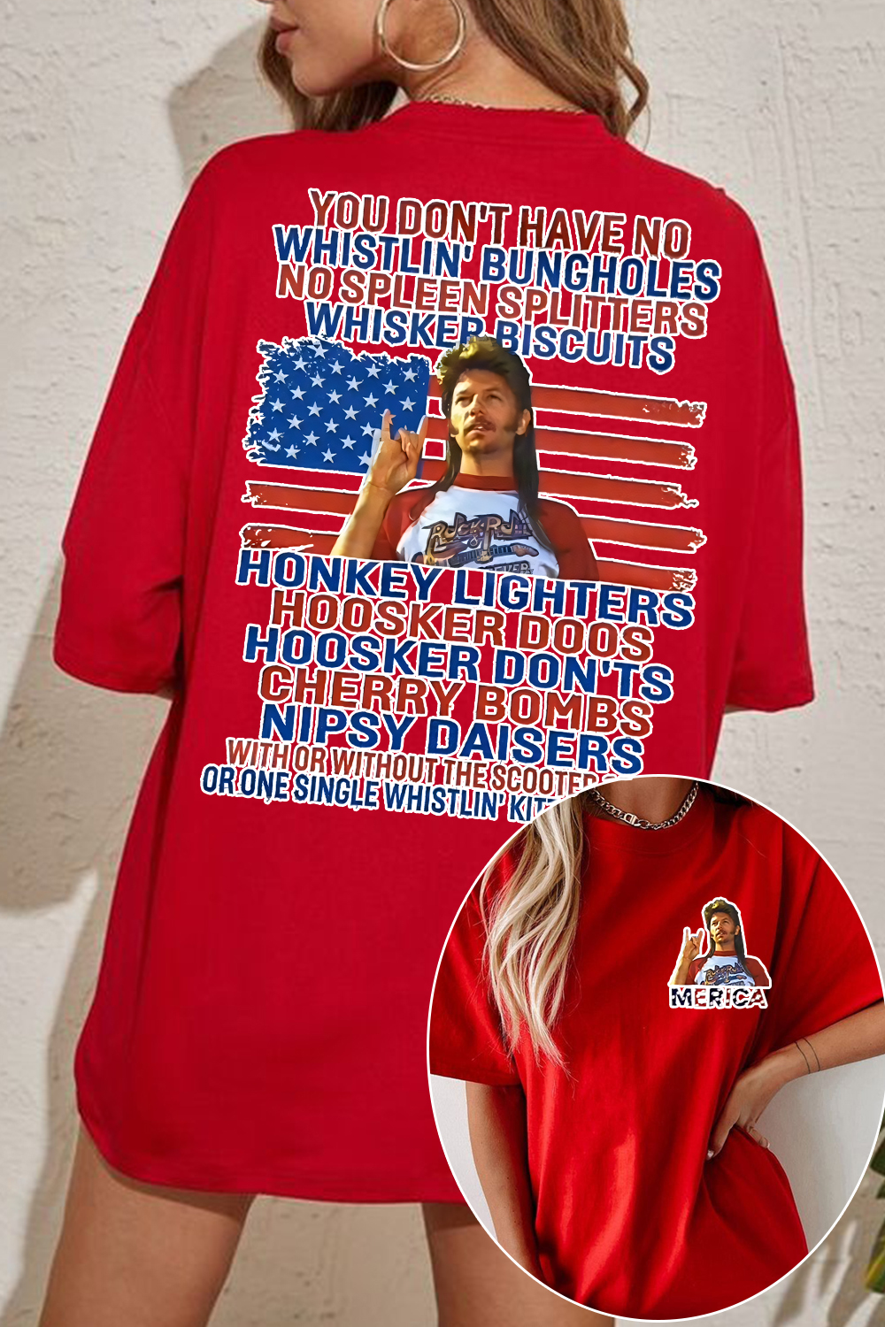 Joe Dirt 2-Sided Women's T-shirt