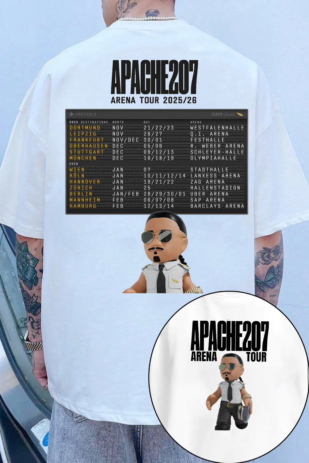 Apache 207 90s vintage t-shirts ❤️‍🔥