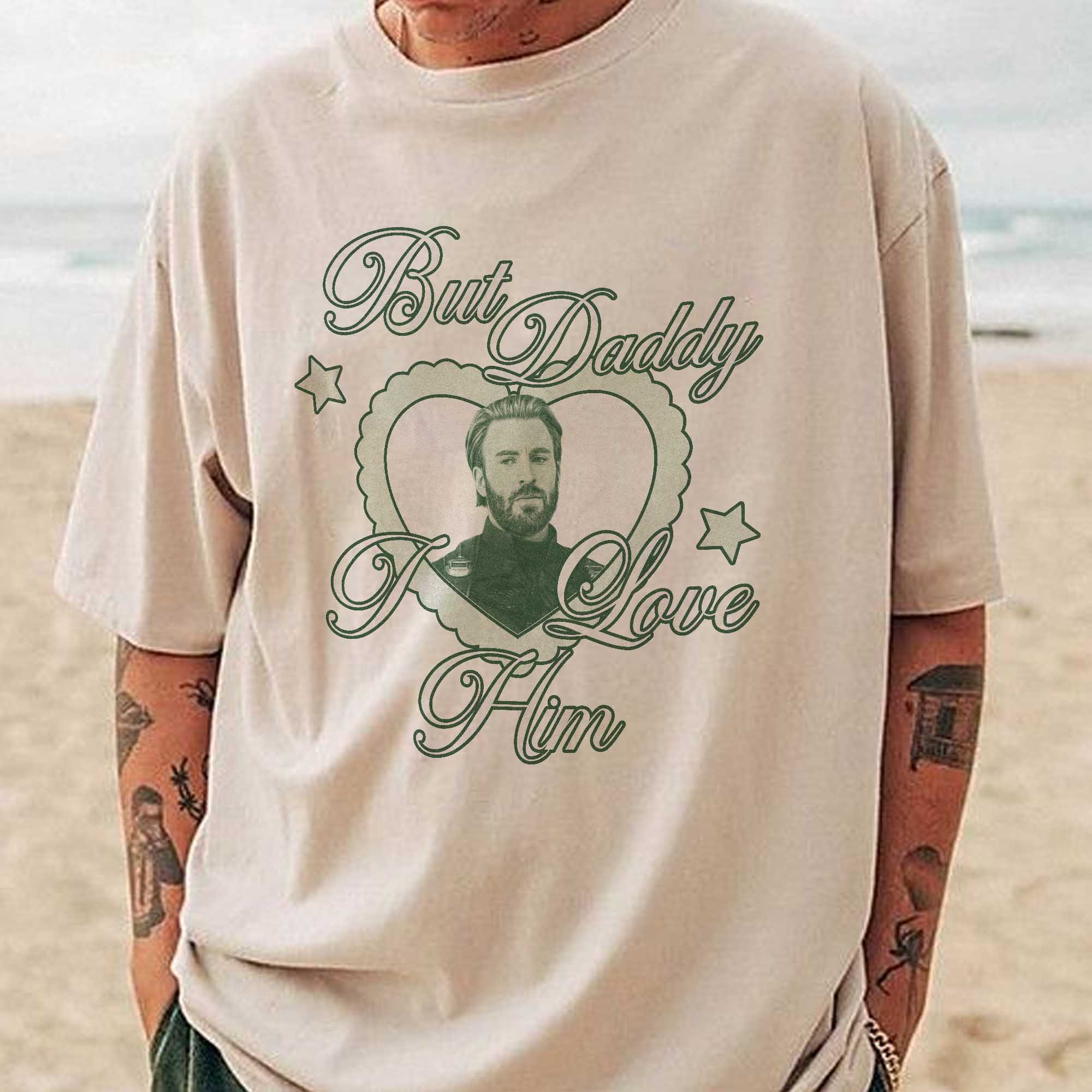 Taylor Swift But Daddy I Love Him Ver Chris Evans �C Shirt