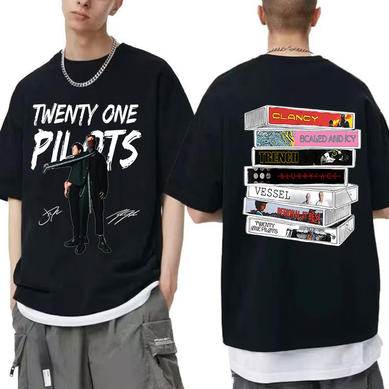 Twenty One Pilots Both Side T-Shirt-MEN