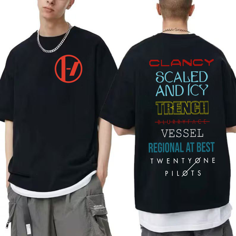 Twenty One Pilots Both Side T-Shirt-MEN