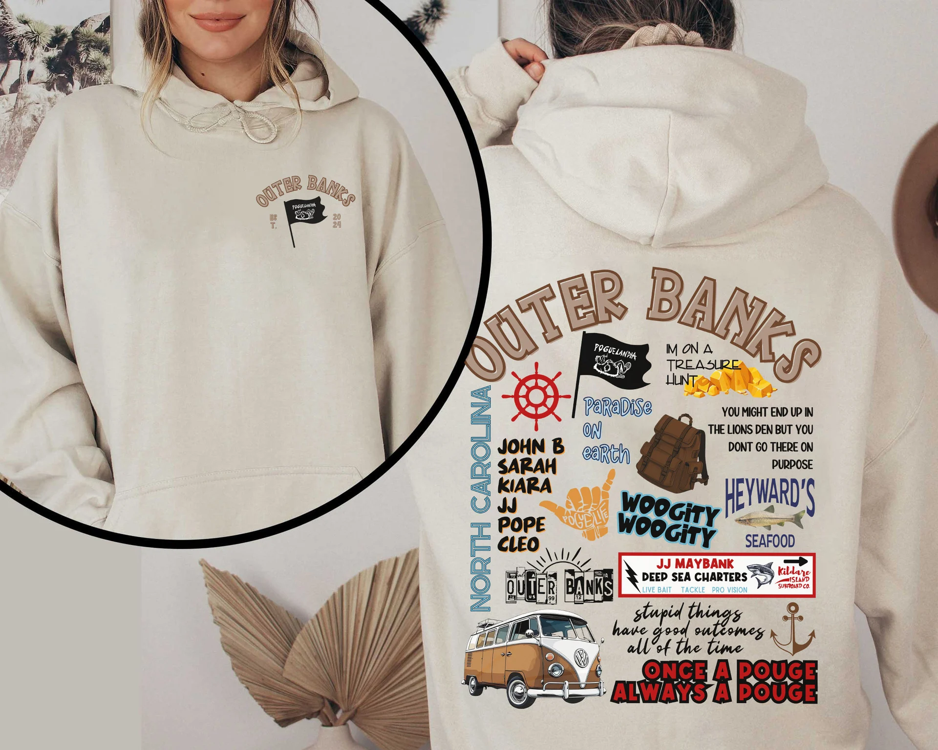 Outer Banks Shirt, Movie Tee For Women