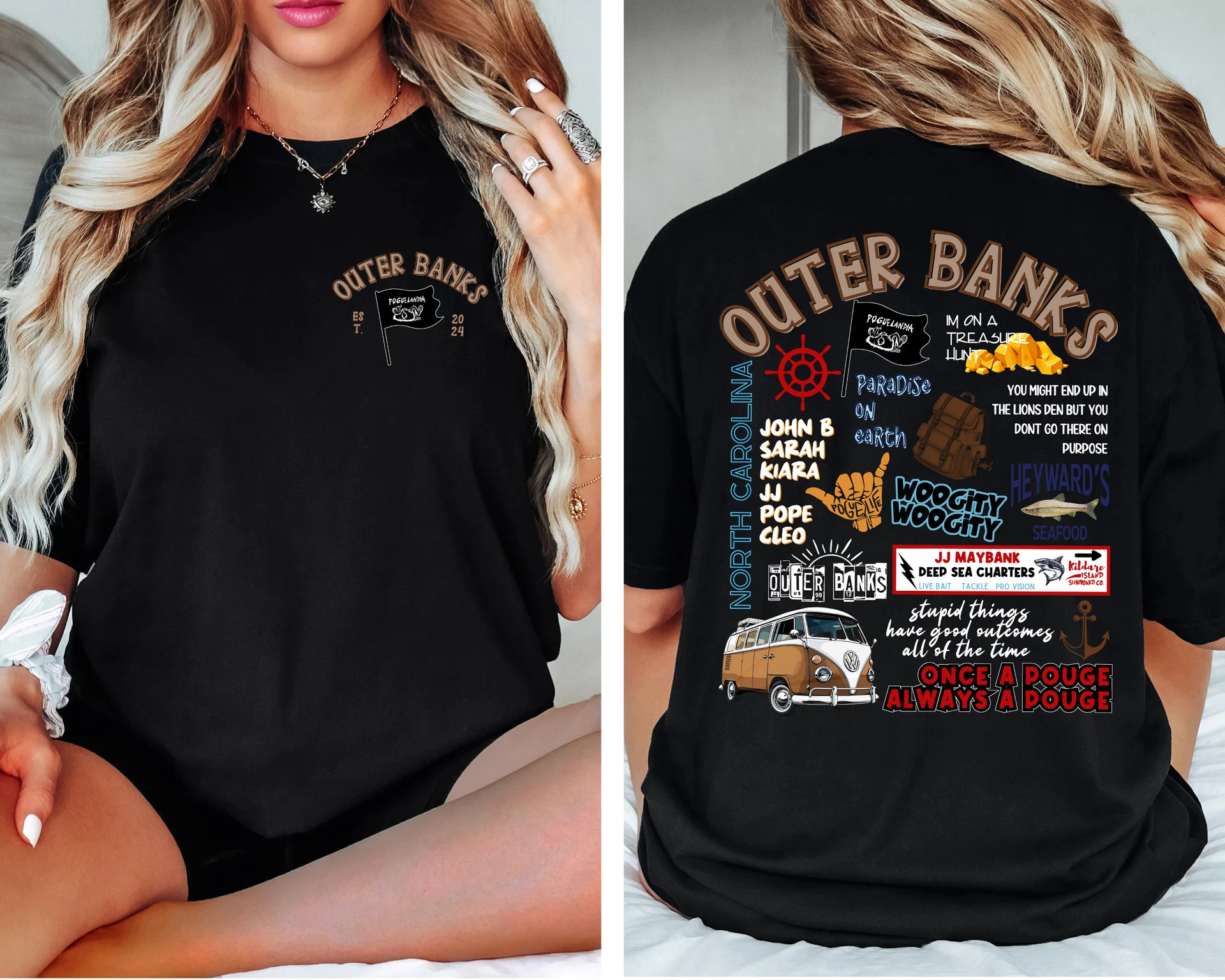 Outer Banks Shirt, Movie Tee For Women