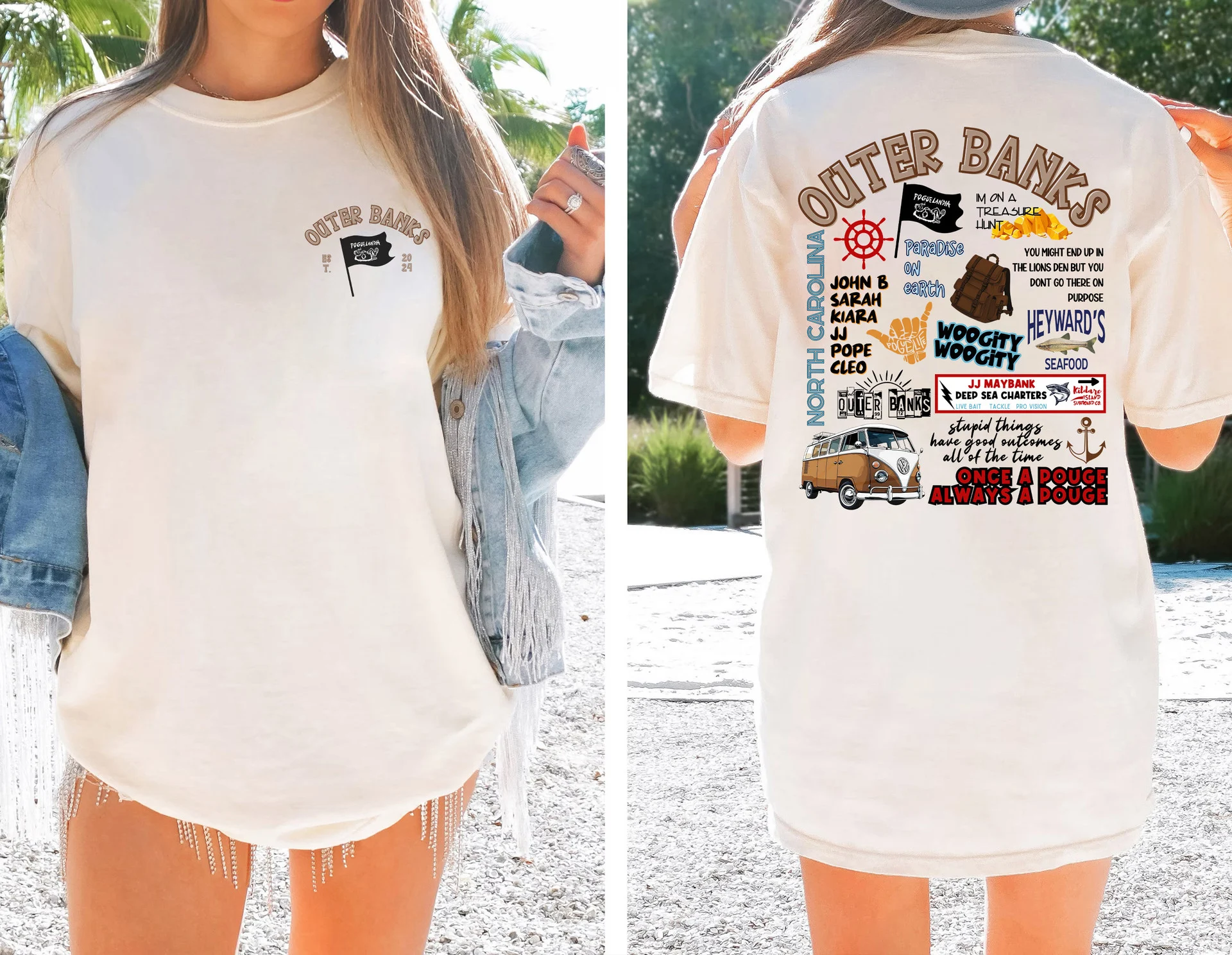 Outer Banks Shirt, Movie Tee For Women