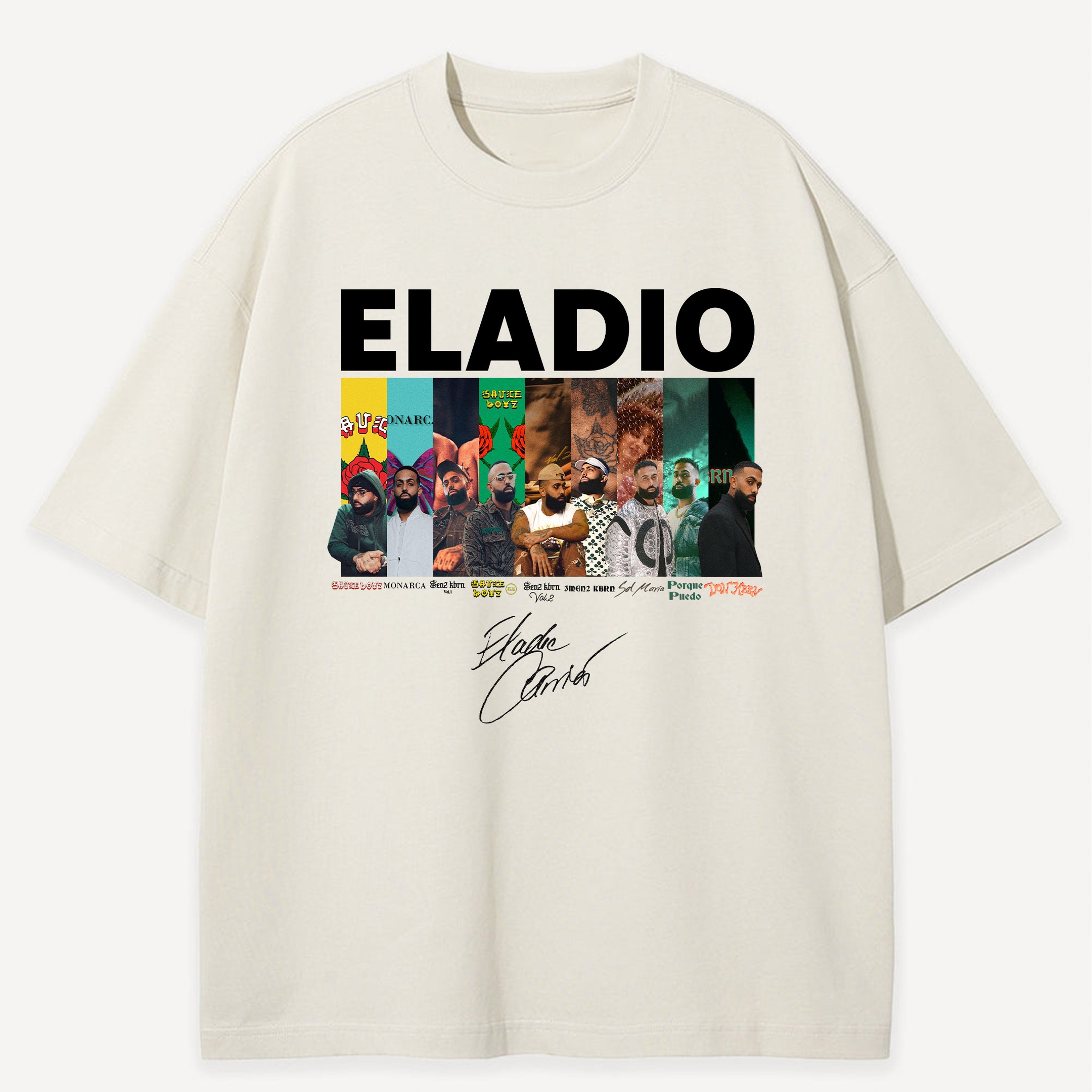 Graphic Album Eladio Shirt, Eladio Carrión T-Shirt 