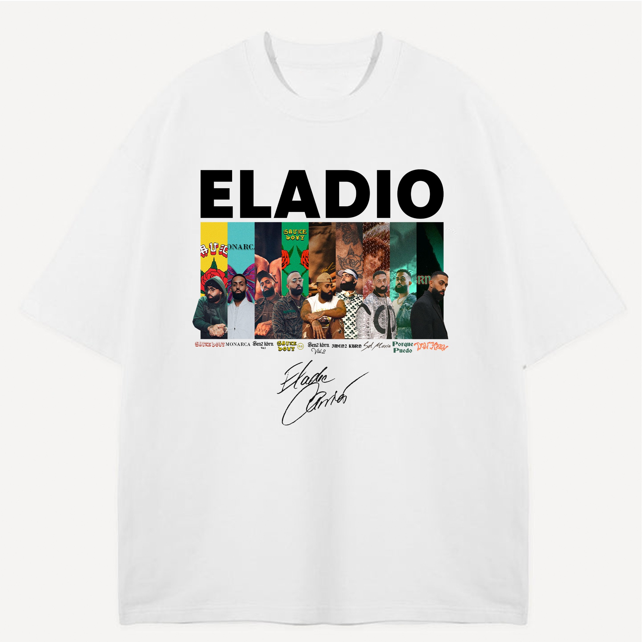 Graphic Album Eladio Shirt, Eladio Carrión T-Shirt 