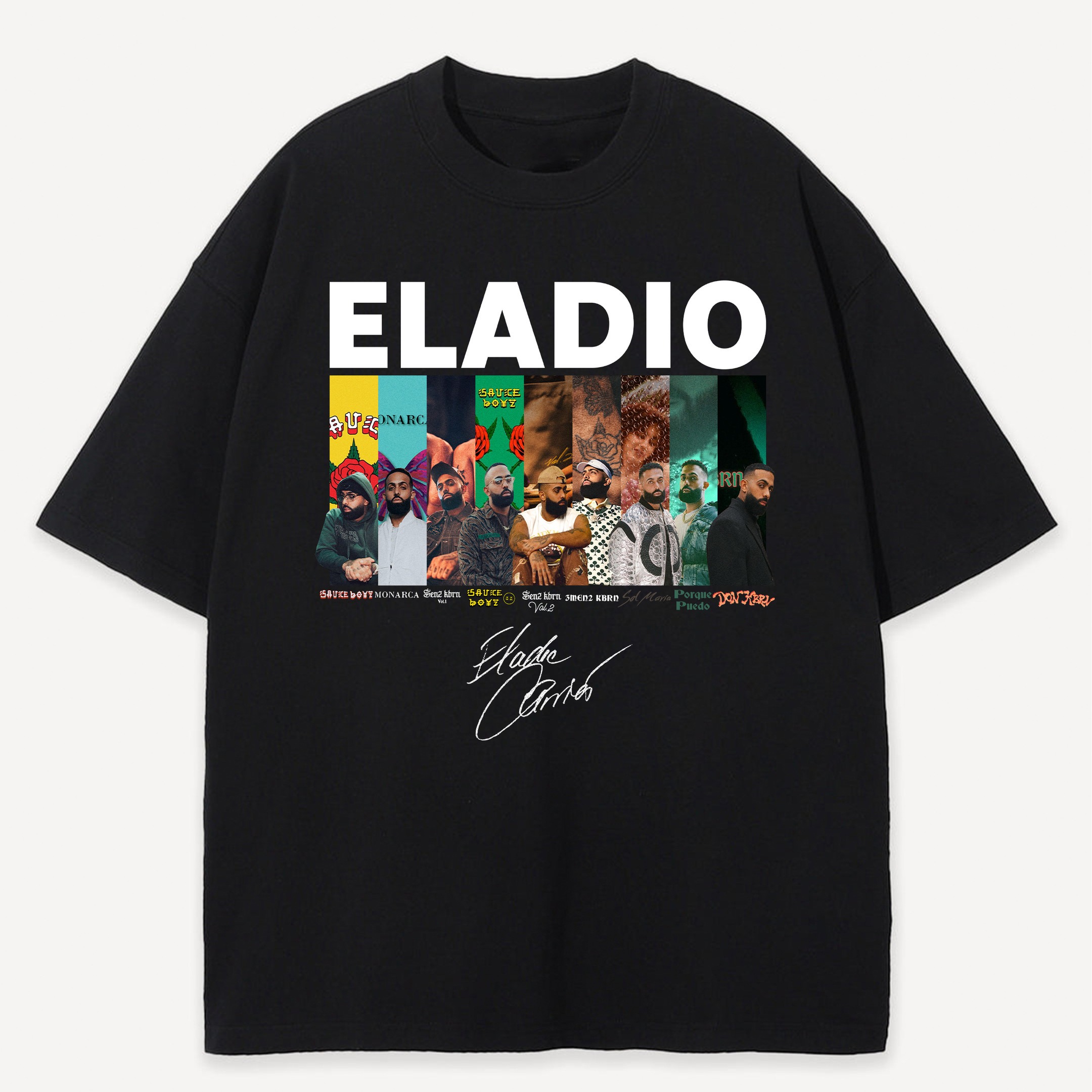 Graphic Album Eladio Shirt, Eladio Carrión T-Shirt 