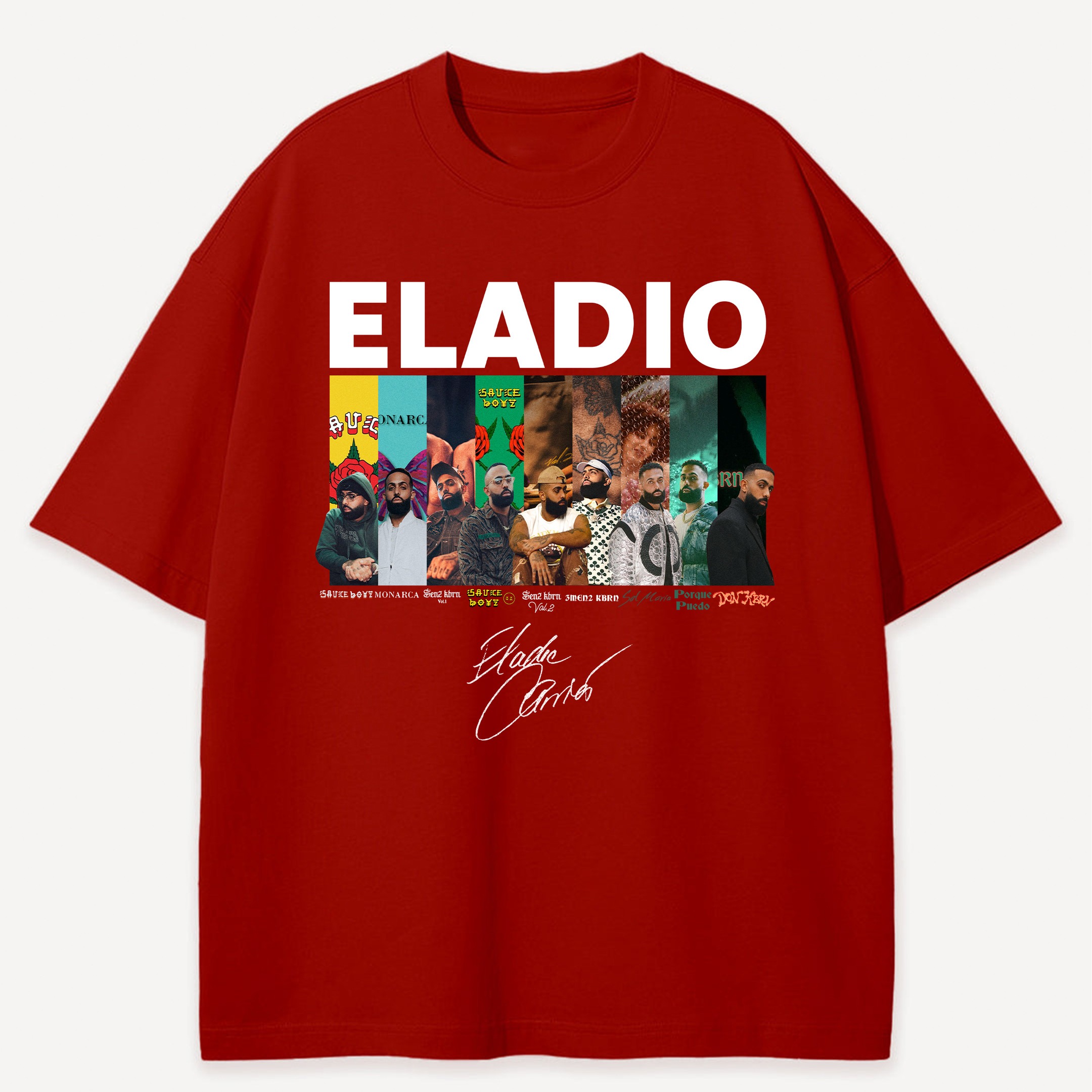 Graphic Album Eladio Shirt, Eladio Carrión T-Shirt 
