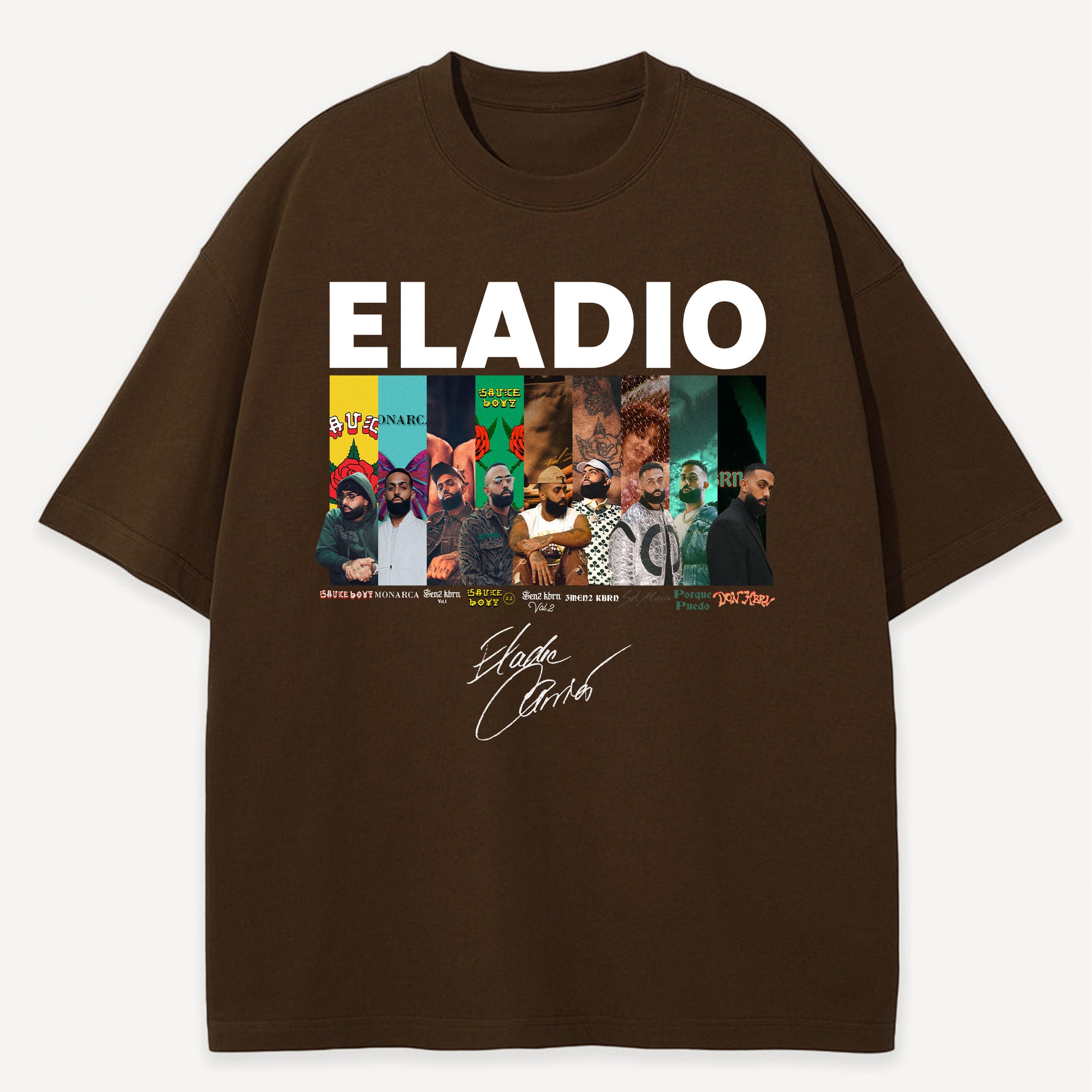 Graphic Album Eladio Shirt, Eladio Carrión T-Shirt 