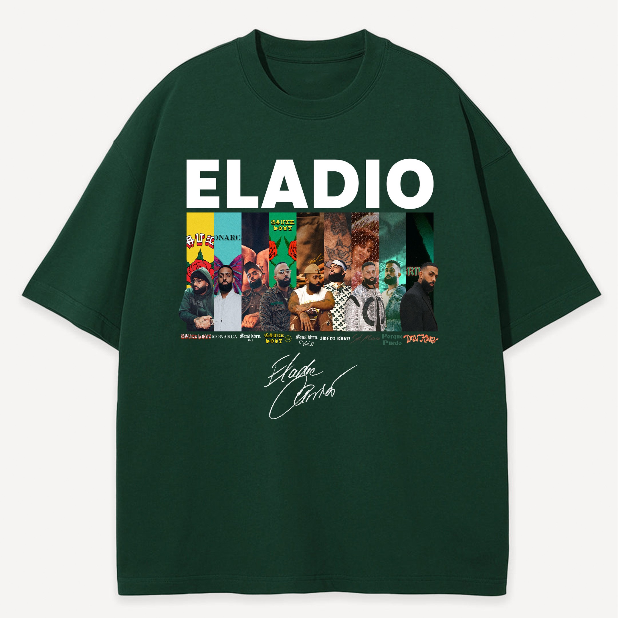Graphic Album Eladio Shirt, Eladio Carrión T-Shirt 