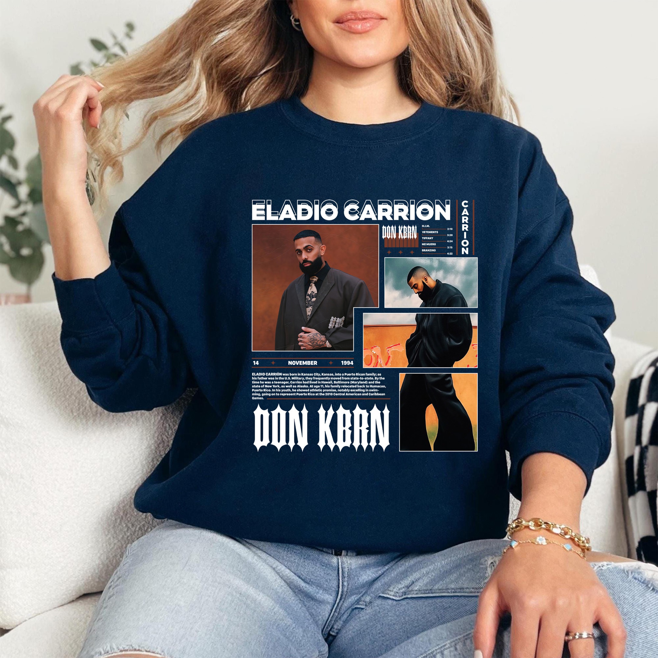 Design Eladio Carrión Shirt, Eladio Carrión Sweatshirt