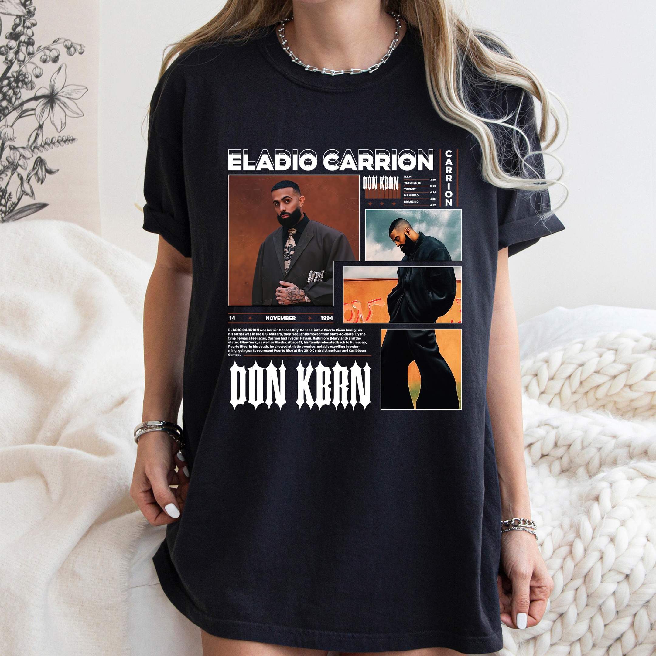 Design Eladio Carrión Shirt, Eladio Carrión T-Shirt