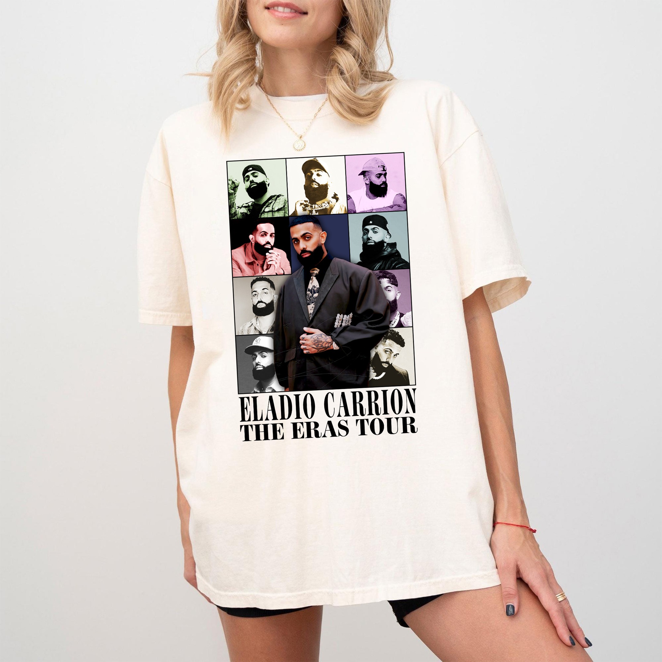 Eladio Carrión The Eras Tour Version Shirt, Eladio Carrión T-Shirt