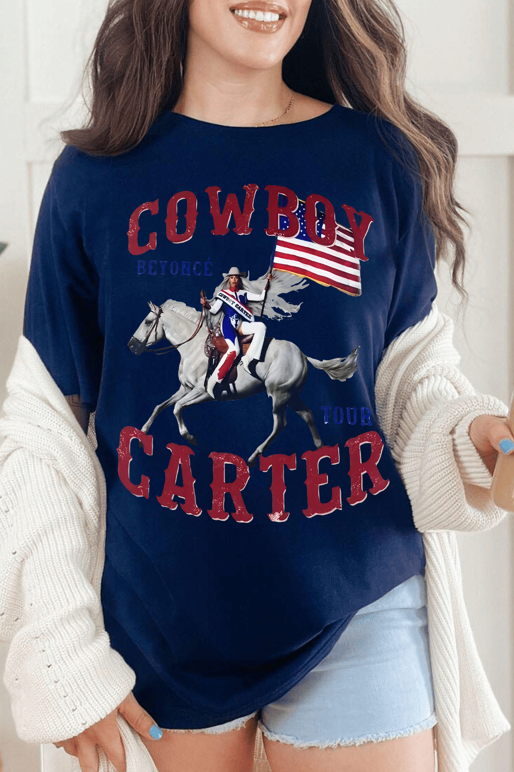 Beyonc�� Cowboy Carter Merch Tee For Women
