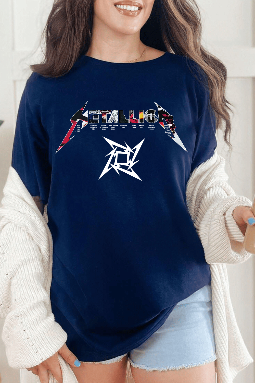 metallica Tee For Women