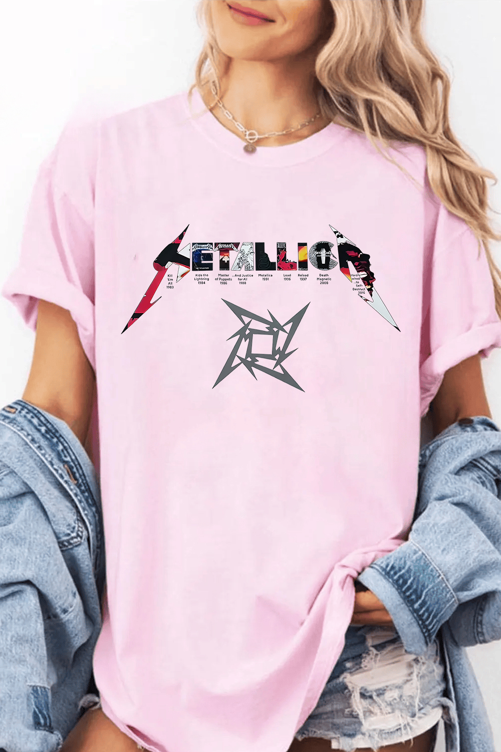 metallica Tee For Women