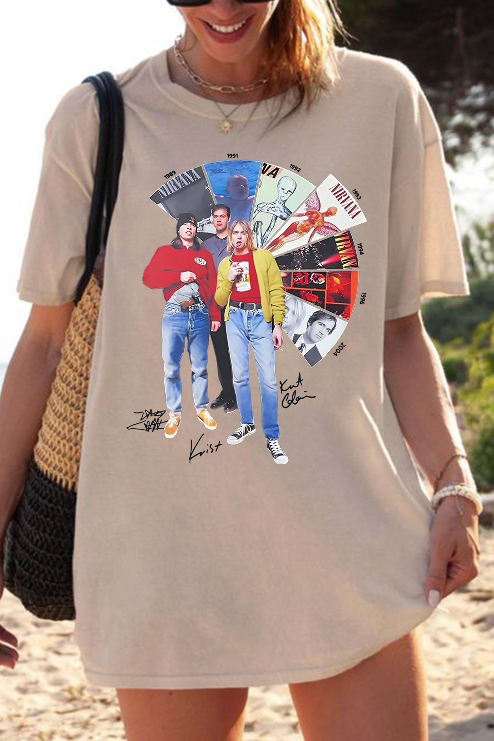 Nirvana Fan check this shirt For Women