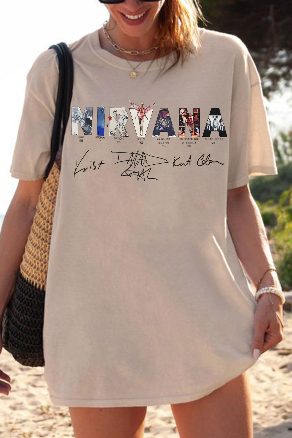 Nirvana shirt For Women
