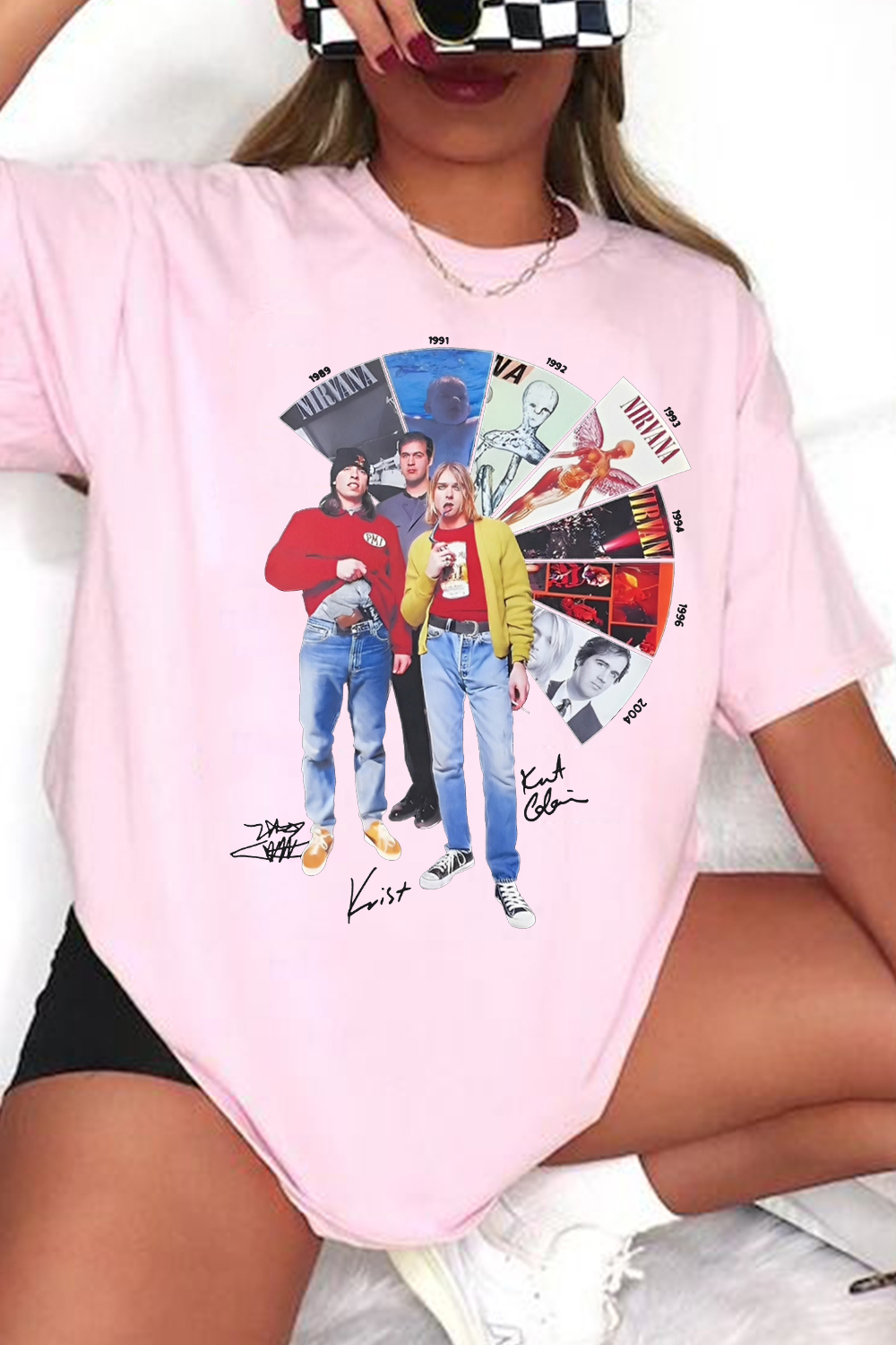 Nirvana Fan check this shirt For Women