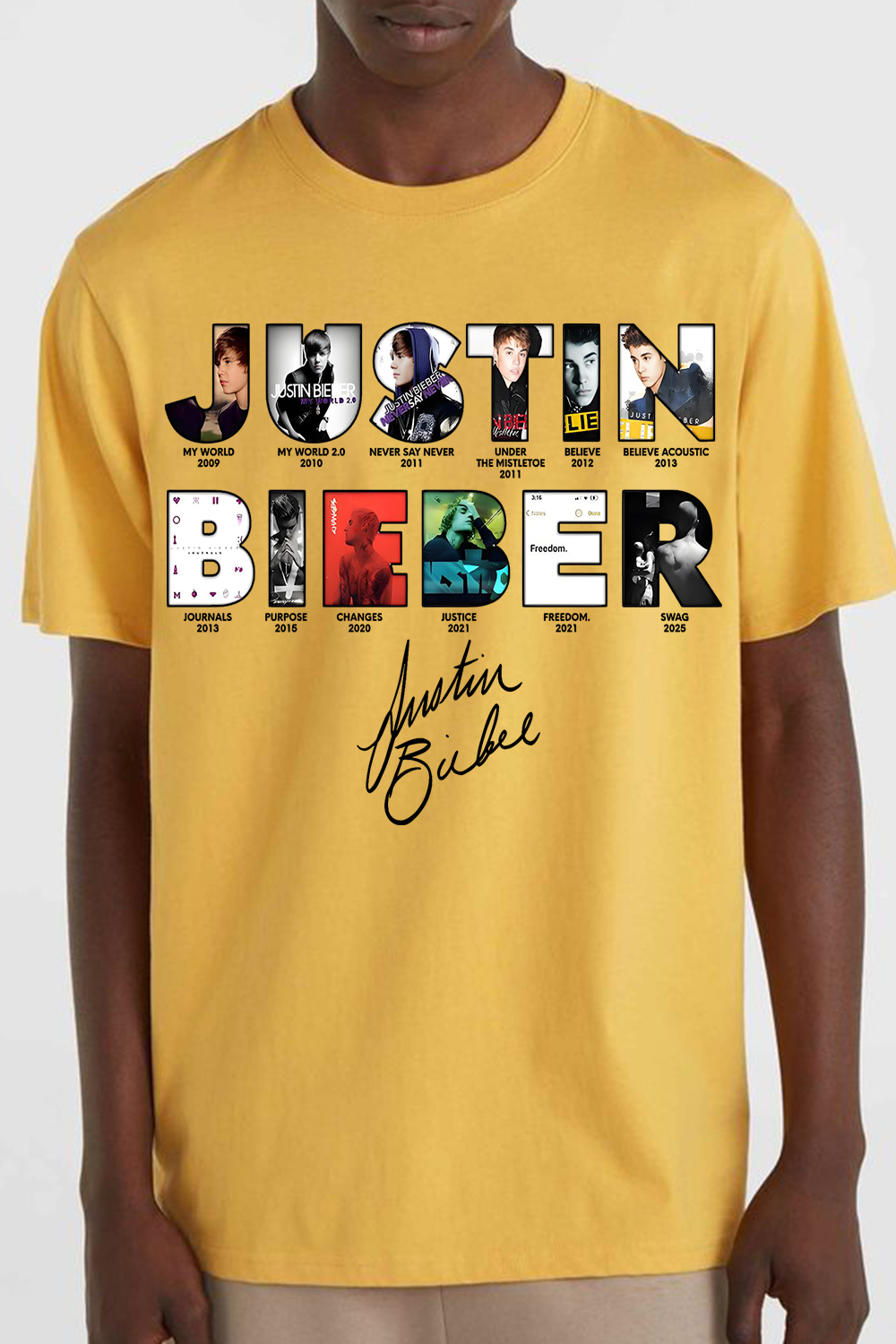 Justin Bieber Shirt For men
