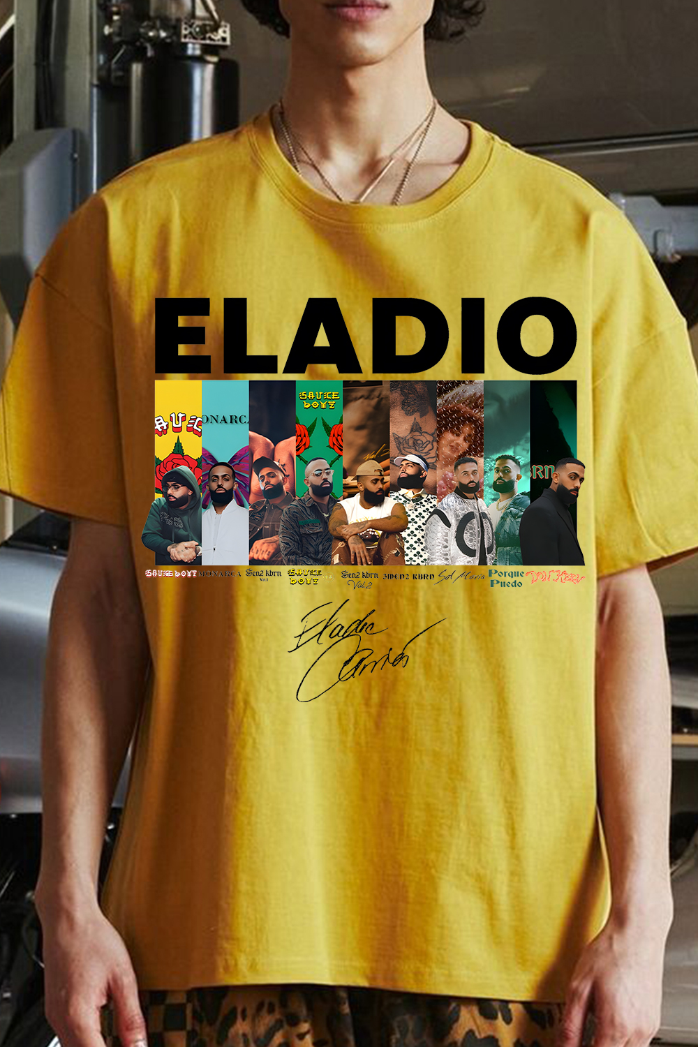 Graphic Album Eladio Shirt, Eladio Carrión Unisex T-Shirt 