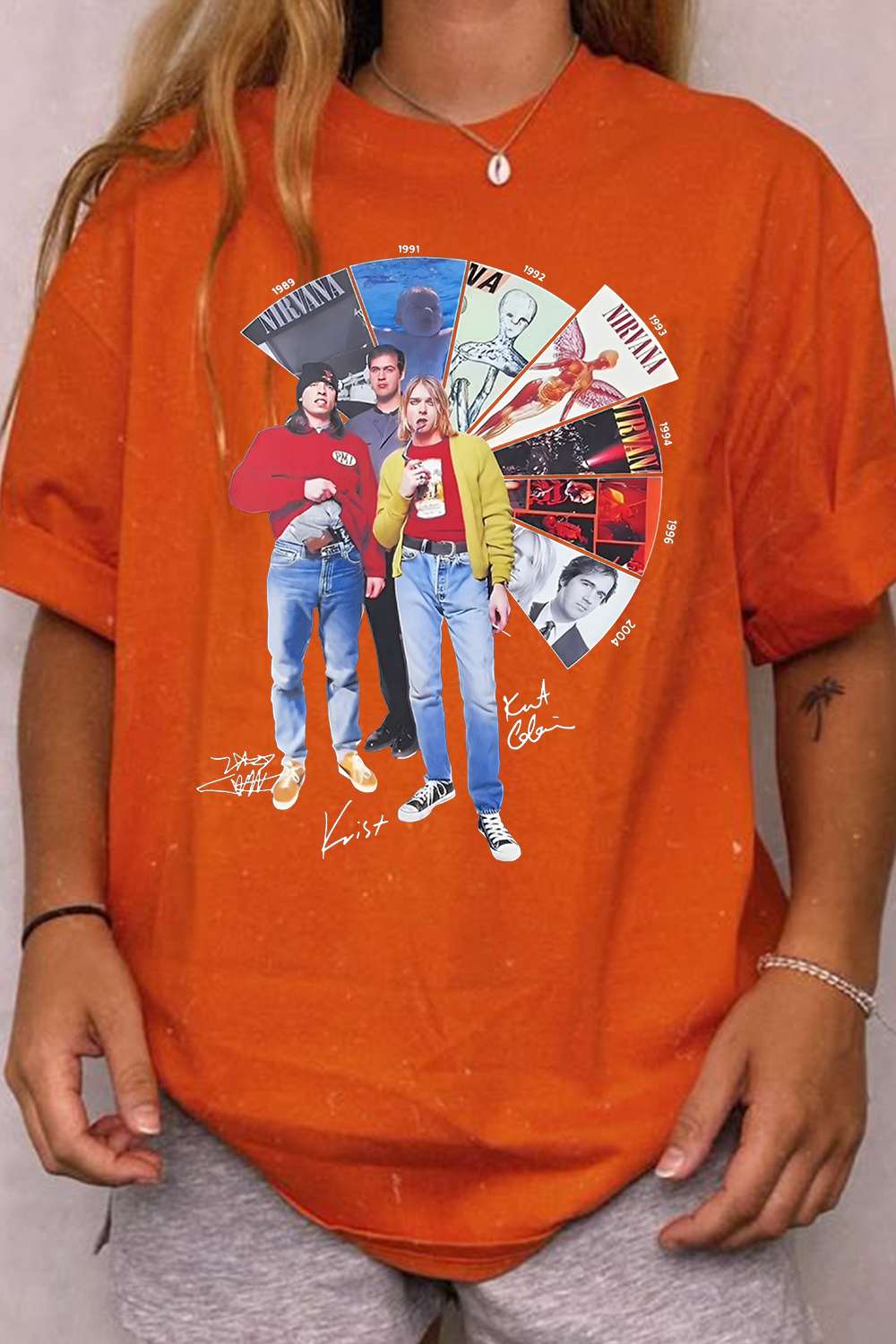 Nirvana Fan check this shirt For Women