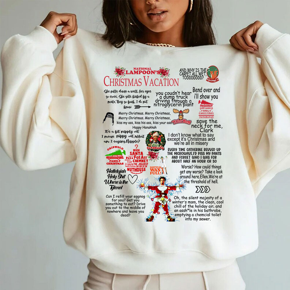 Christmas Vacation Rant National Lampoons Sweatshirt