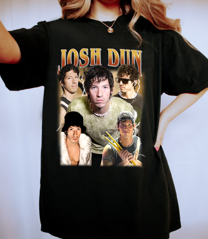 Limited Josh Dun Vintage Shirt