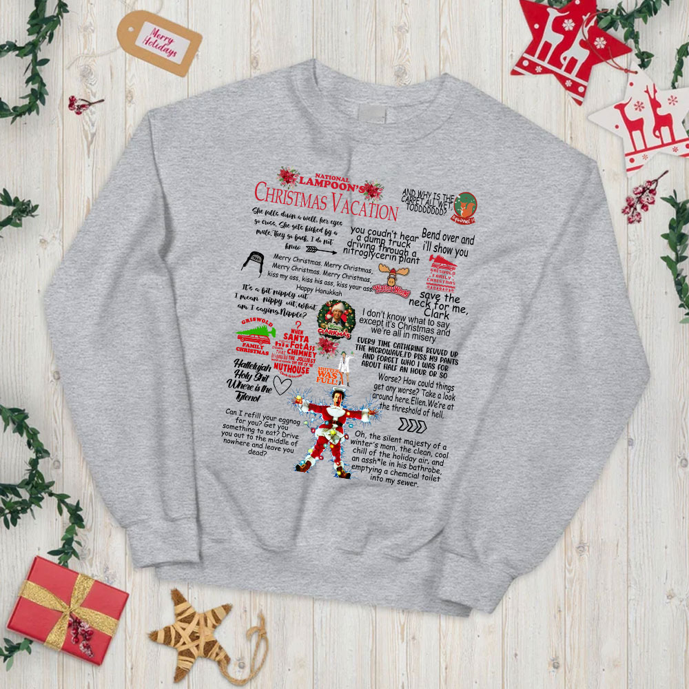 Christmas Vacation Rant National Lampoons Sweatshirt
