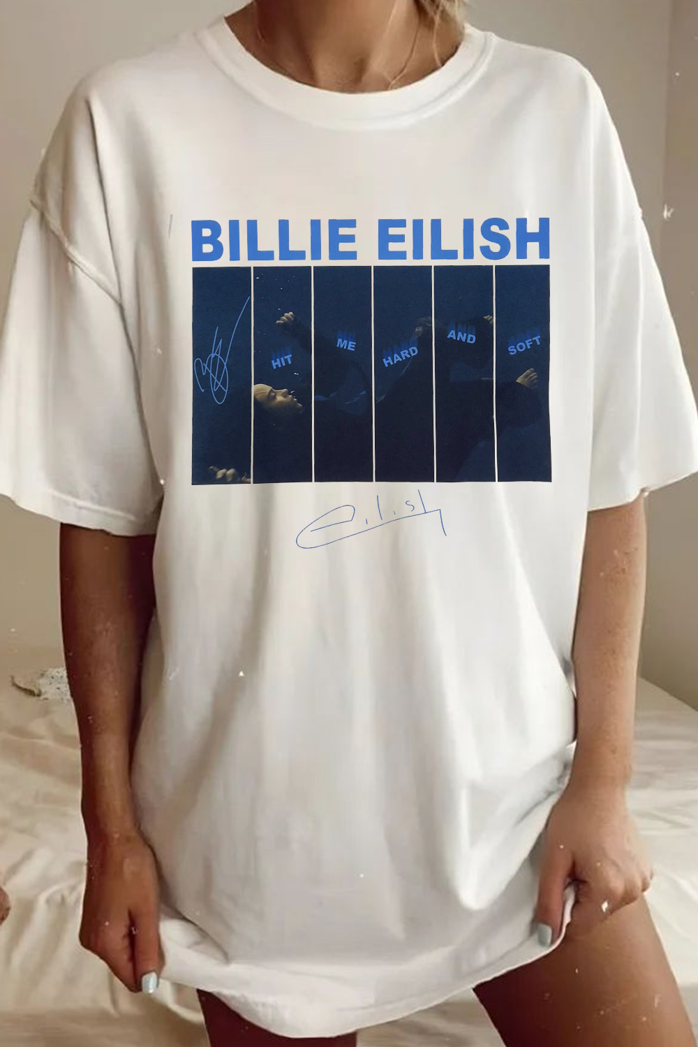 Billie Eilish short-sleeved round neck T-shirt