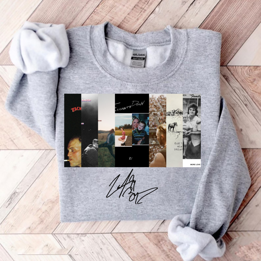 Zach Bryan Collection With Signature Sweatshirt