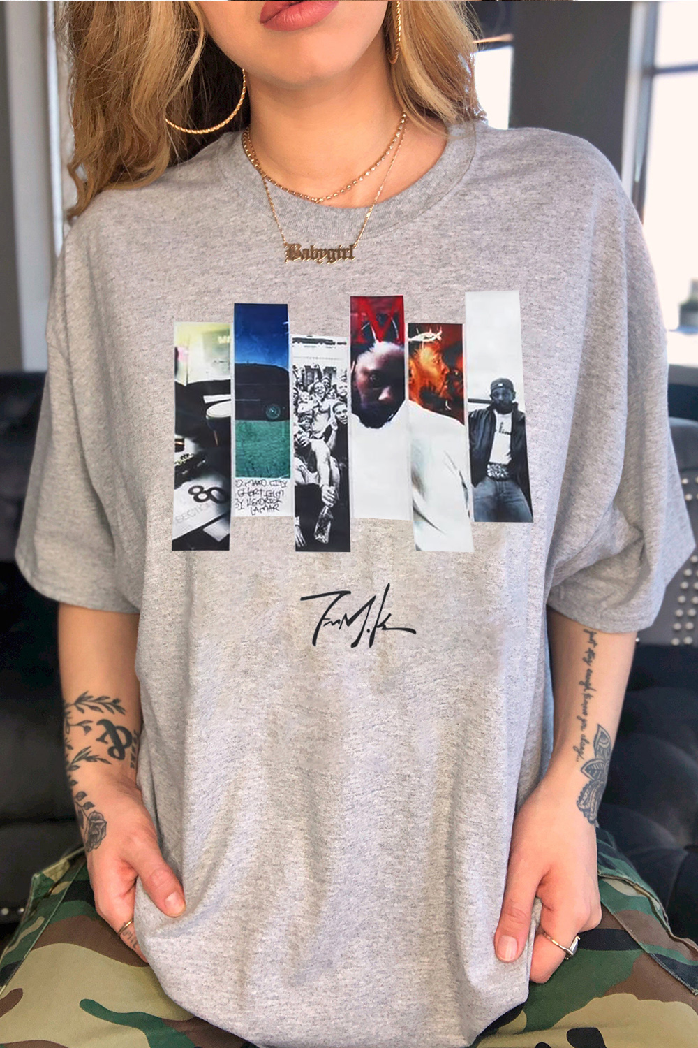 Kendrick Dropped short sleeve t-shirt