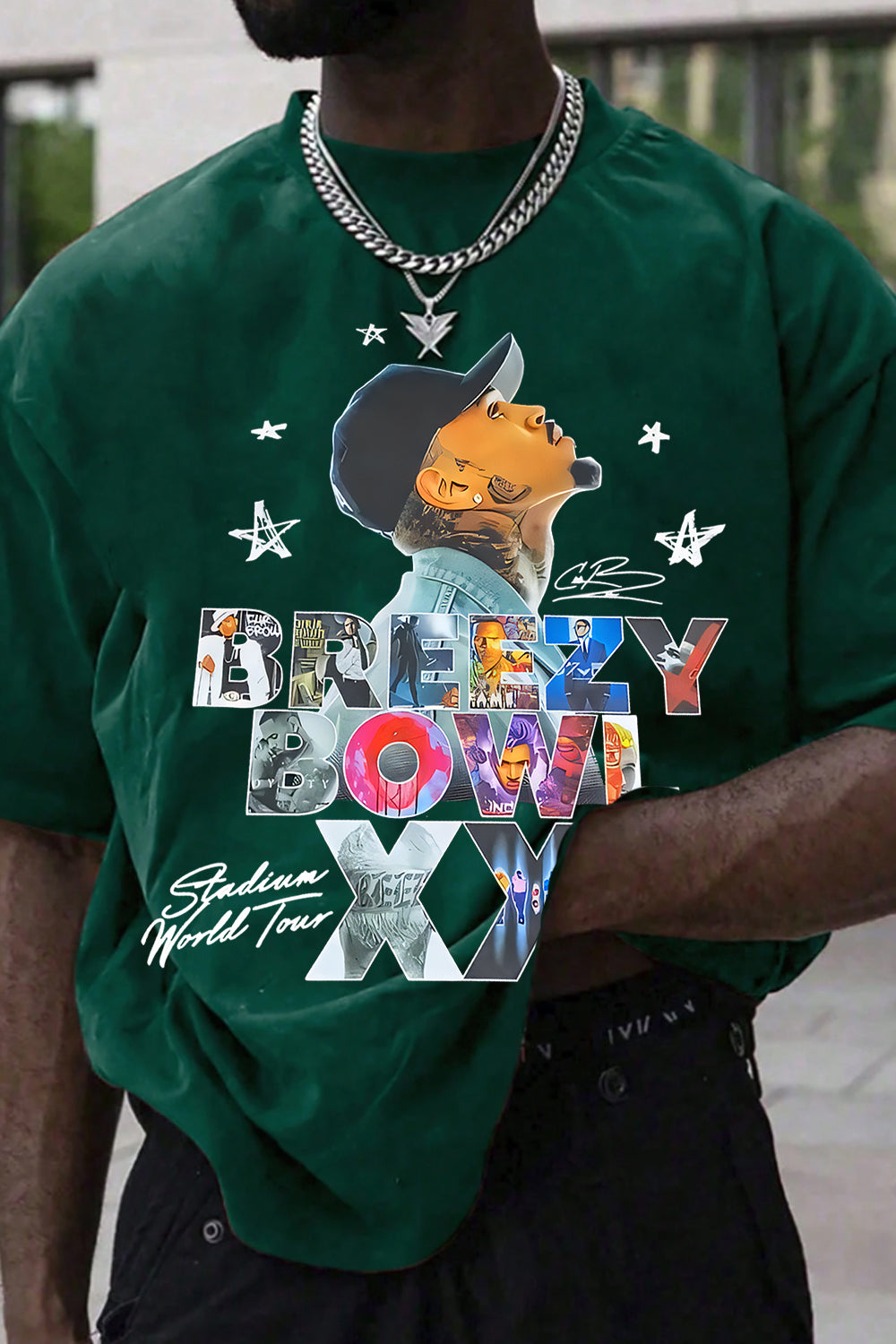 Breezy  Chrisbrown Special in 20th Anniversary T-shirts
