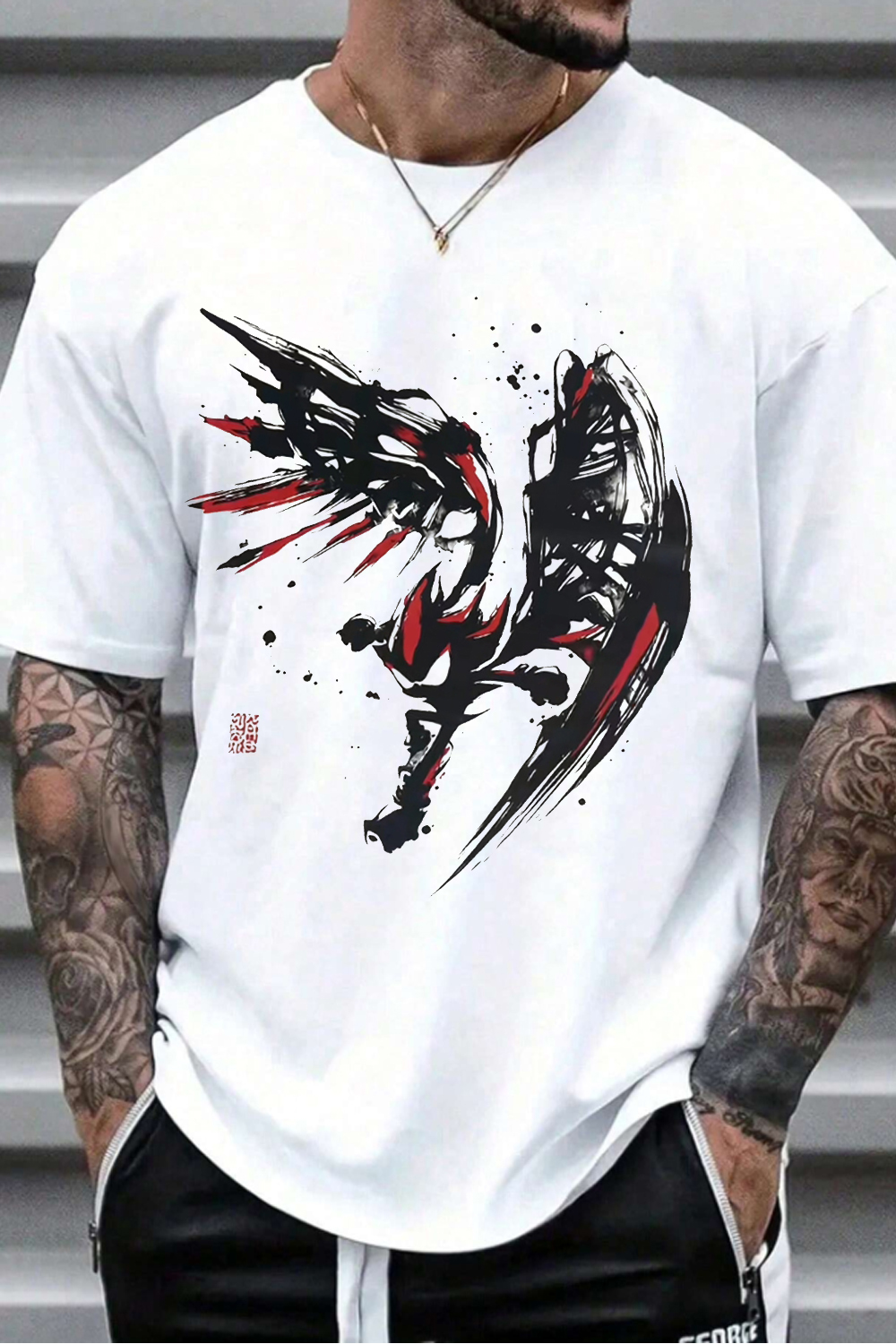 Shadow has wings now  T-Shirt men