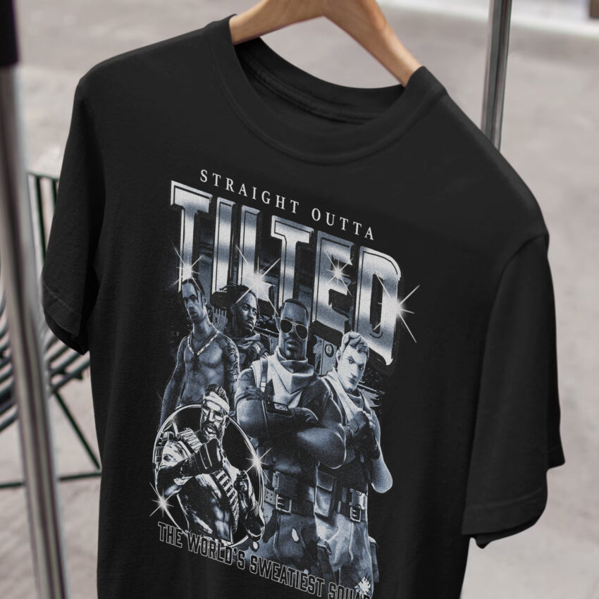 straight Outta Tilted Vintage Men T-Shirt