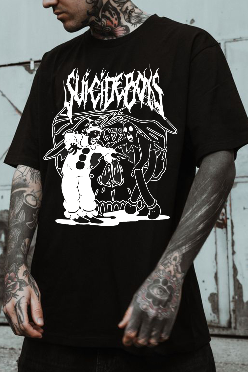 $UICIDEBOY$ Ghostemane men shirt